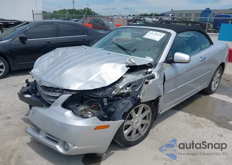 2008 Chrysler Sebring Limited из США, поврежденный, VIN 1C3LC65M58N247956